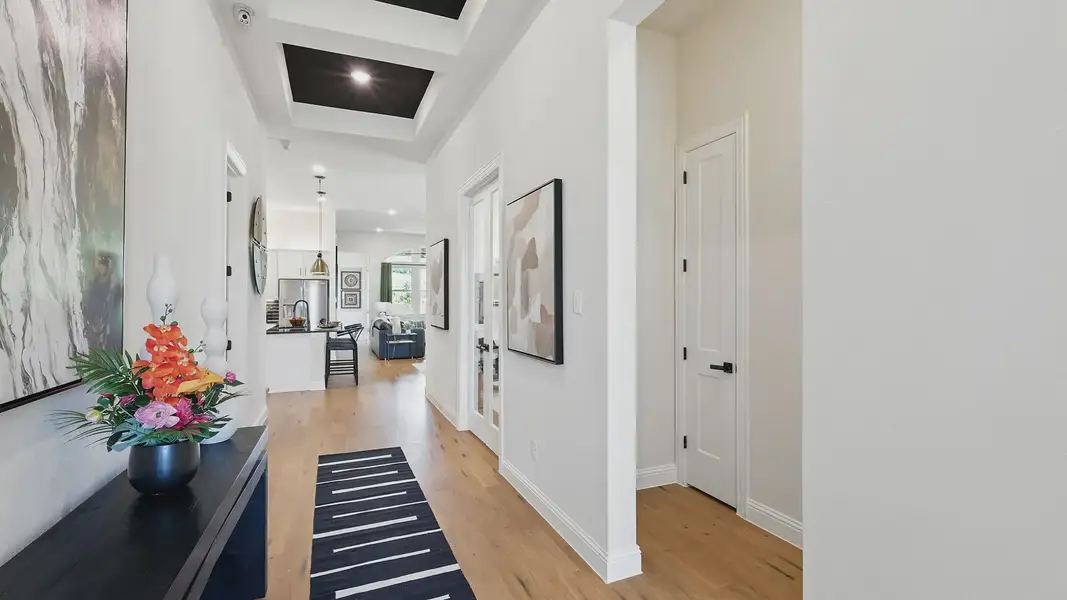 Model home photos of similar floorplans, not pictures of actual home.