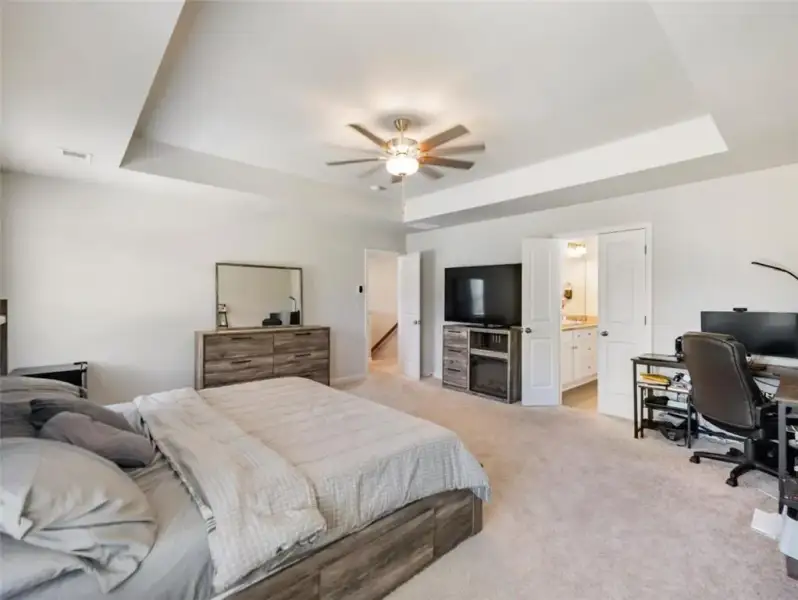 Furnished interior view inside a new home in Joel's Landing, Monroe (Image 40).