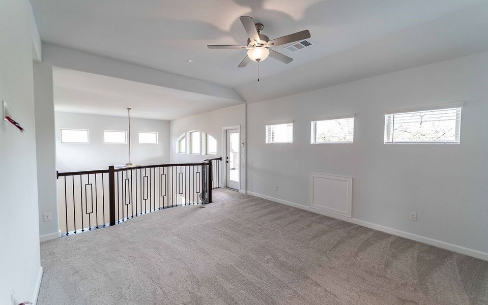 Spacious, unfurnished interior of a new home in Heath Golf & Yacht Club, Heath (Image 20). Spacious, unfurnished interior of a new home in Heath Golf & Yacht Club, Heath (Image 20).