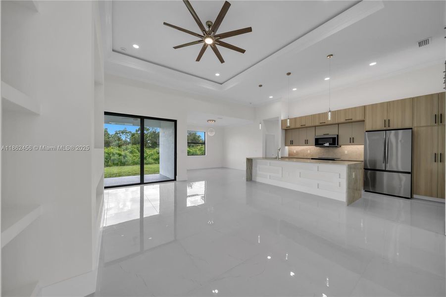 Furnished interior view inside a new home in , Lehigh Acres (Image 8). Furnished interior view inside a new home in , Lehigh Acres (Image 8).