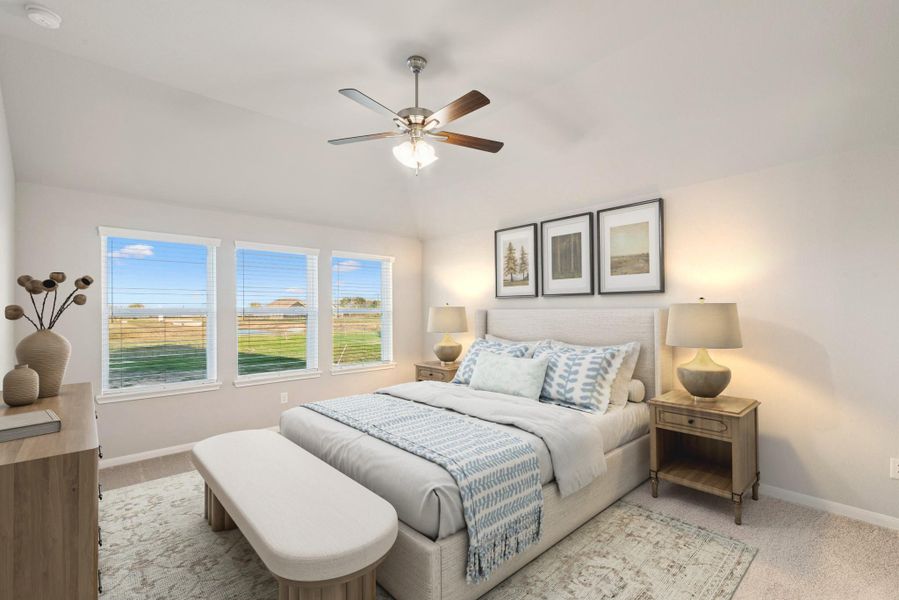 Spacious owner's suite (*Photo not of actual home and used for illustration purposes only.) Spacious owner's suite (*Photo not of actual home and used for illustration purposes only.)