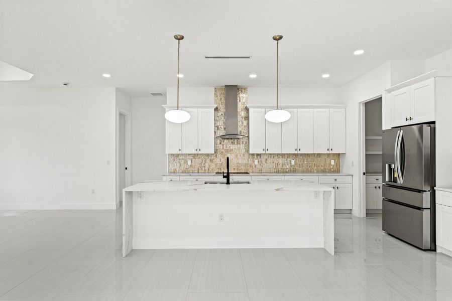 Furnished interior view inside a new home in , Loxahatchee (Image 10).