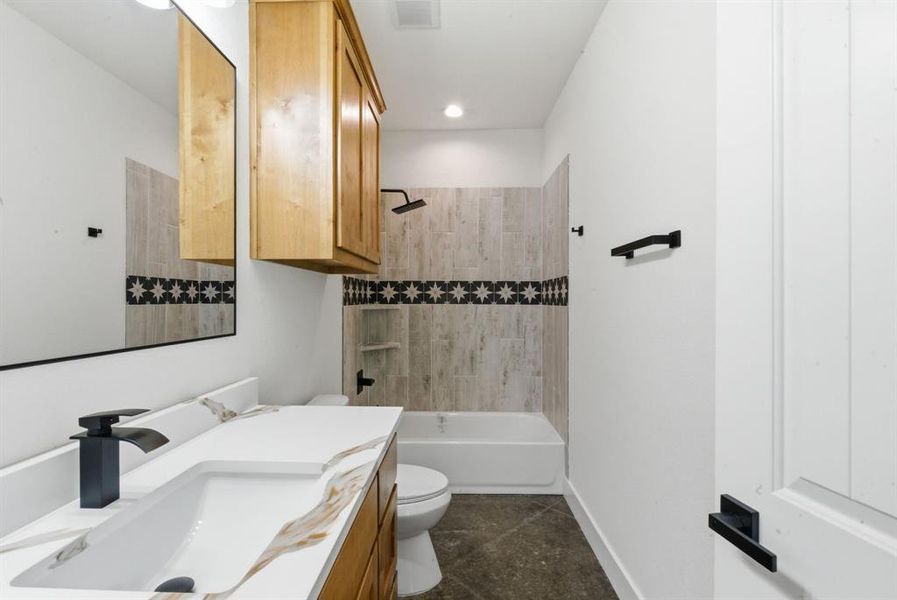 Furnished interior view inside a new home in , Whitt (Image 10).