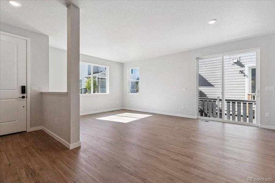 Spacious, unfurnished interior of a new home in Paired Homes at Alder Creek, Parker (Image 12).