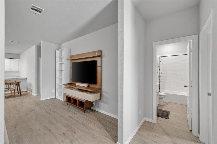 Furnished interior view inside a new home in The Overlook, Fort Worth (Image 16).