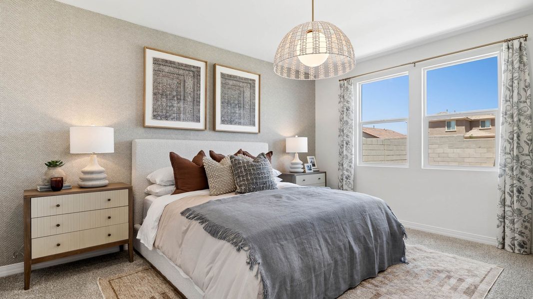 Furnished interior view inside a new home in Rio Rancho Estates, Wittmann (Image 12).
