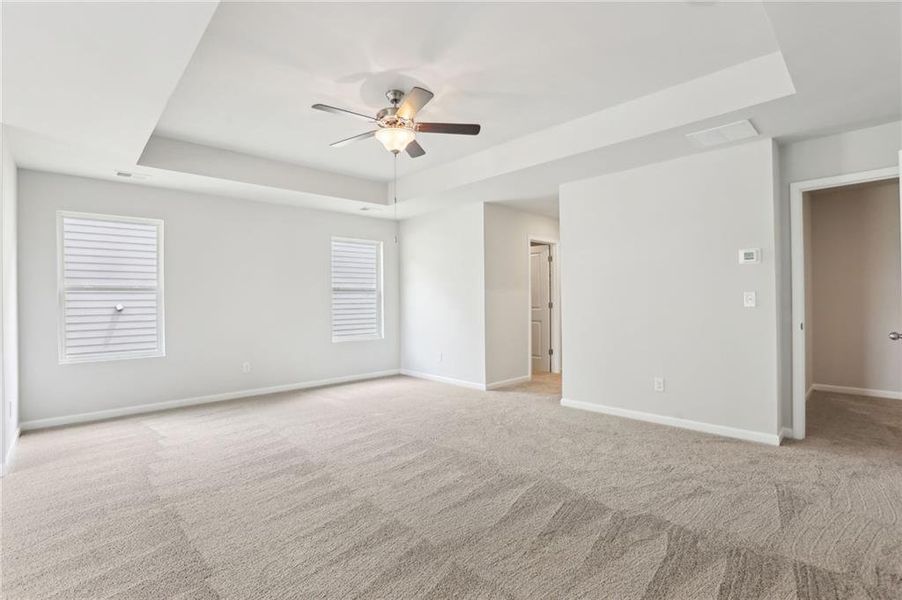 Spacious, unfurnished interior of a new home in The Hills at Cedar Creek, Winder (Image 31).