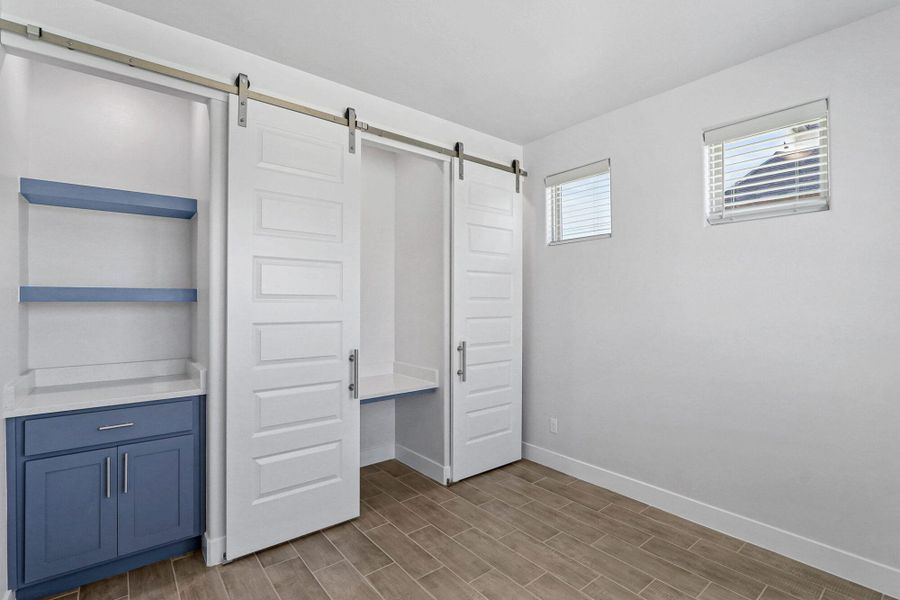 Furnished interior view inside a new home in The View at Desert Springs | Thoughtful Collection, El Paso (Image 9). Furnished interior view inside a new home in The View at Desert Springs | Thoughtful Collection, El Paso (Image 9).