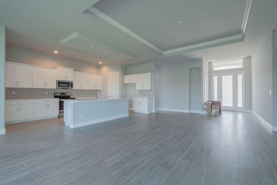 Representative furnished interior of a home built from the Avery by Paytas Homes in The Reserve at Victoria, Deland (Image 14).