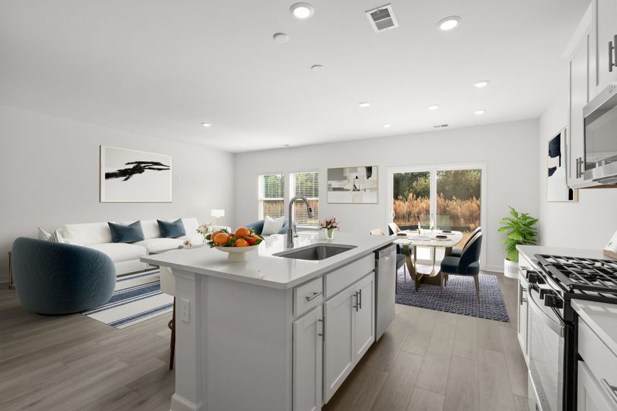 Furnished interior view inside a new home in Palmetto Place, Longs (Image 4).