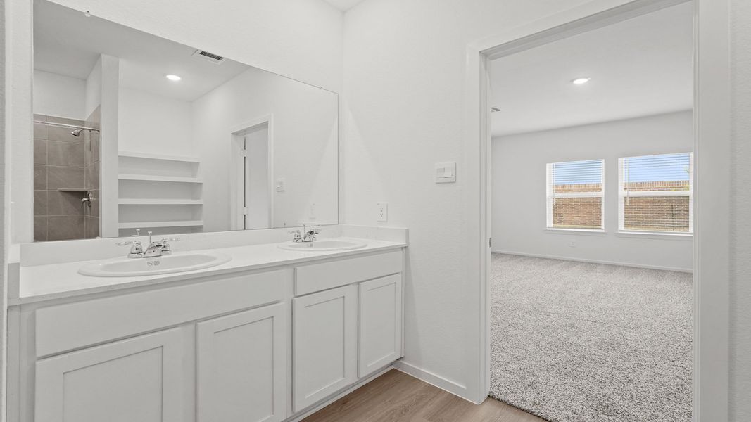 Furnished interior view inside a new home in Presswoods, Splendora (Image 9).