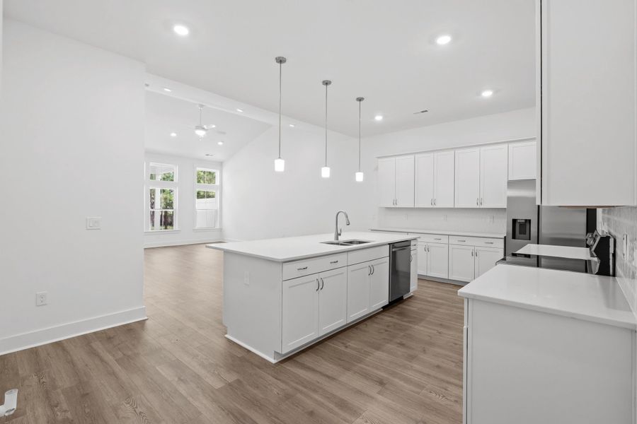 Furnished interior view inside a new home in Long Bay Golf Club, Longs (Image 11).