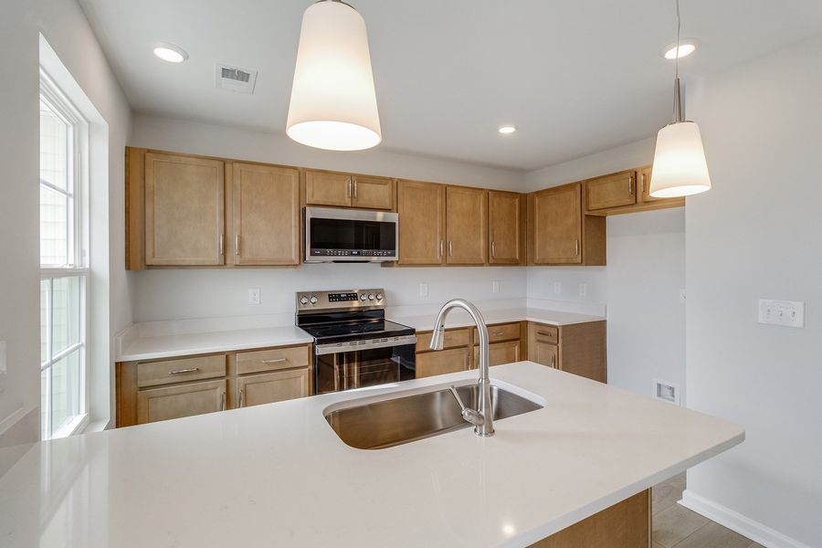 Furnished interior view inside a new home in Astoria, Columbia (Image 8).
