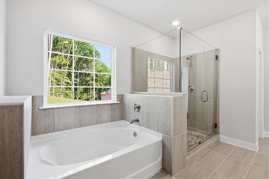 Furnished interior view inside a new home in Bradley Gin, Monroe (Image 16).