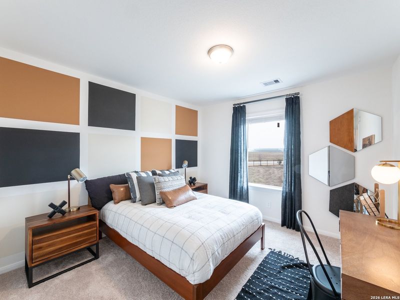 Furnished interior view inside a new home in Willow View, Converse (Image 10).