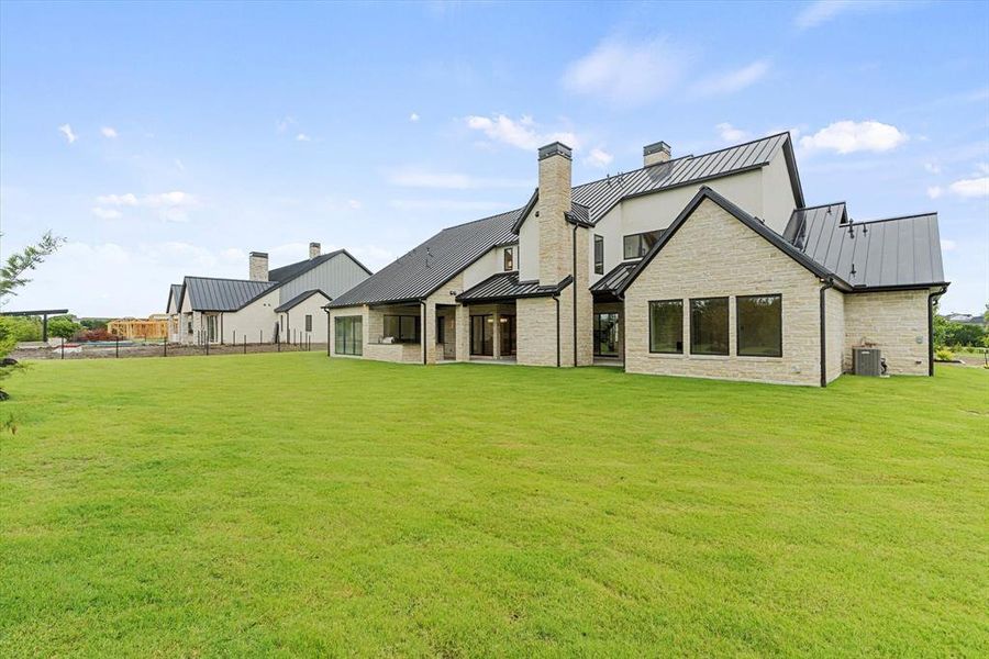 Front exterior of a new home in , Heath, TX, highlighting curb appeal (Image 26). Front exterior of a new home in , Heath, TX, highlighting curb appeal (Image 26).