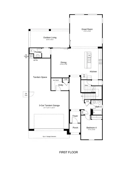2D floor plan layout of this home in Stonehaven, Glendale, AZ (Image 2). 2D floor plan layout of this home in Stonehaven, Glendale, AZ (Image 2).