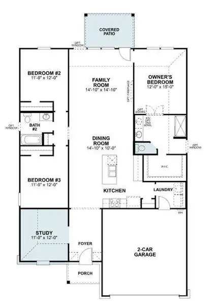2D floor plan layout of this home in Sanderos, Fort Worth, TX (Image 2). 2D floor plan layout of this home in Sanderos, Fort Worth, TX (Image 2).
