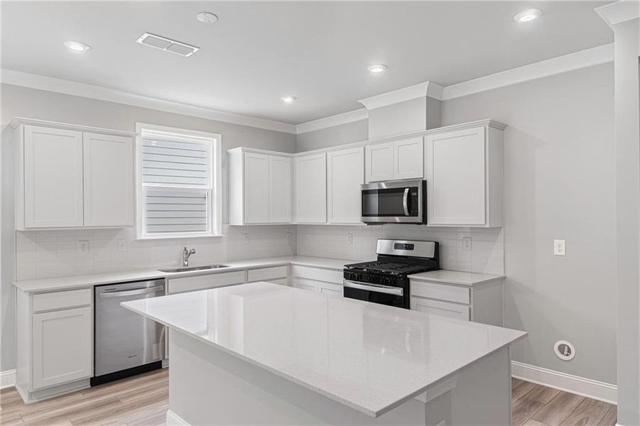Furnished interior view inside a new home in Sun City Peachtree, Griffin (Image 6).