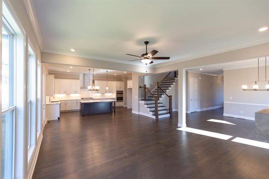 Spacious, unfurnished interior of a new home in Waterhaven, Cumming (Image 21).