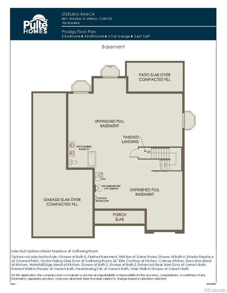 Basement Floorplan