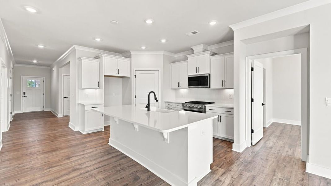 Furnished interior view inside a new home in Williams Ridge, Woodruff (Image 8).