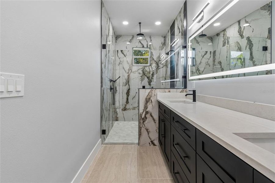 Furnished interior view inside a new home in , Tampa (Image 18).