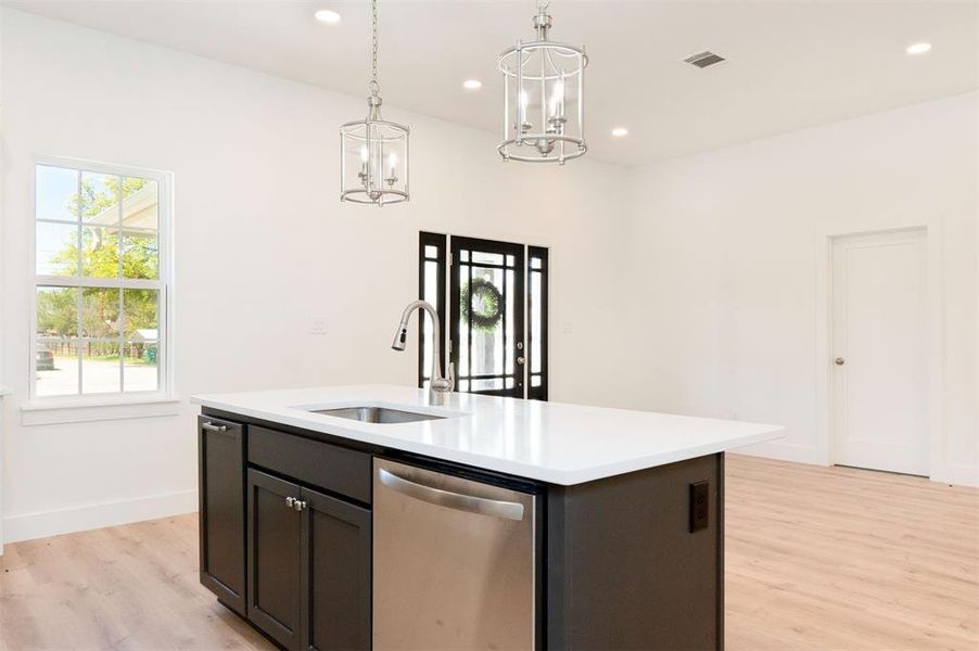 Furnished interior view inside a new home in , Bridgeport (Image 4).