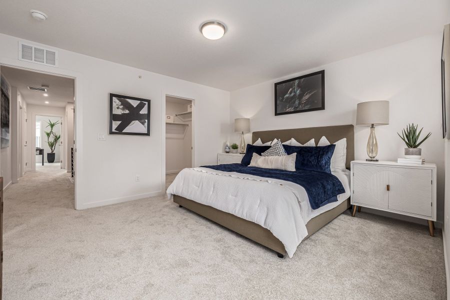 Furnished interior view inside a new home in The Vistas at West Mesa, Colorado Springs (Image 12).