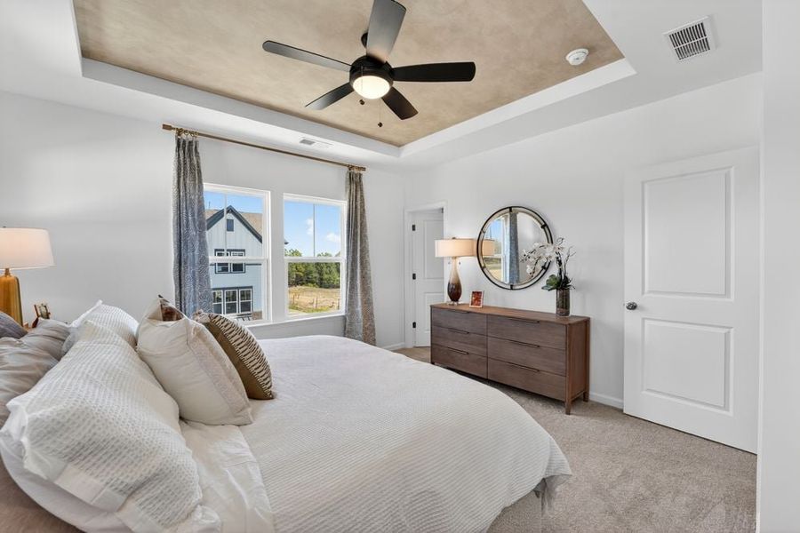 Representative furnished interior of a home built from the Breckenridge II by Taylor Morrison in Indian Trail Townhomes, Indian Trail (Image 17).
