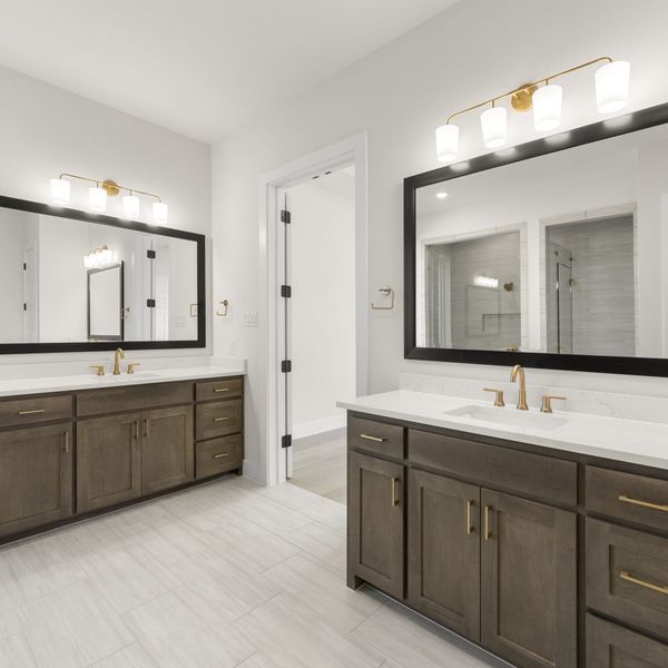Furnished interior view inside a new home in StarView, Prosper (Image 42).