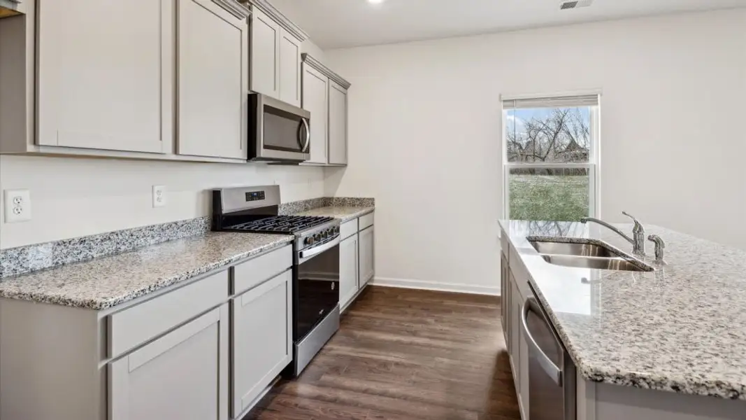 Furnished interior view inside a new home in Catlett Cove, Knoxville (Image 3).