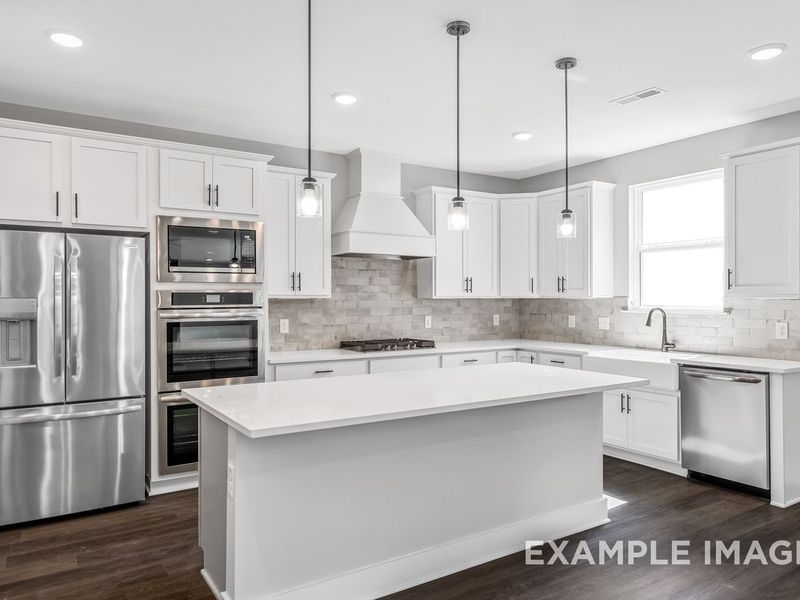 Furnished interior view inside a new home in Woods Crossing, Gallatin (Image 9).