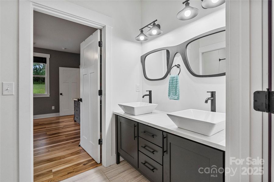 Furnished interior view inside a new home in , York (Image 34).