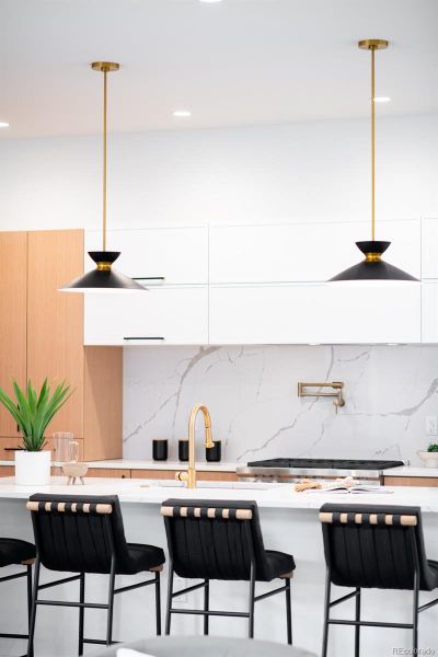 Furnished interior view inside a new home in , Denver (Image 23).