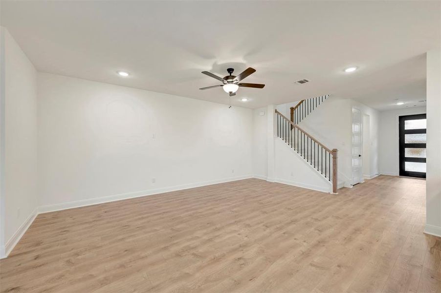 Spacious, unfurnished interior of a new home in Karis - Village Series, Crowley (Image 27).