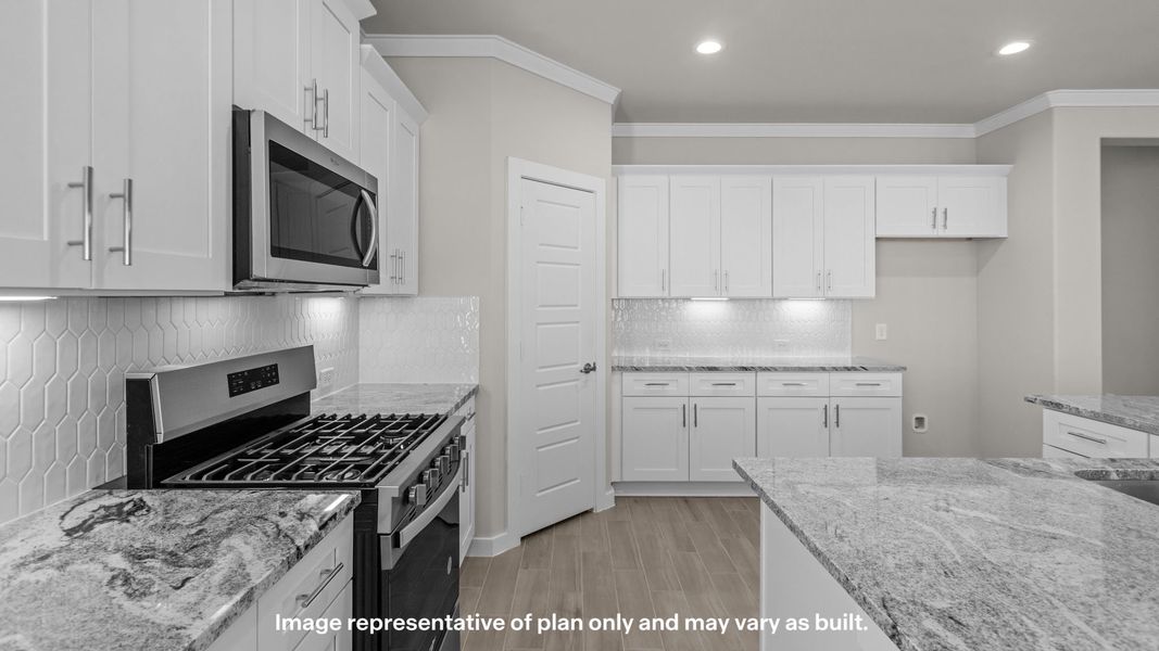 Furnished interior view inside a new home in Homestead at Parks Bell Ranch, Odessa (Image 7).