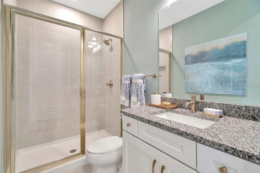 Furnished interior view inside a new home in Primrose at Longleaf, New Port Richey (Image 12).