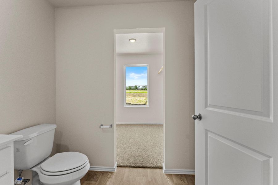 Furnished interior view inside a new home in Avenida, Converse (Image 11).