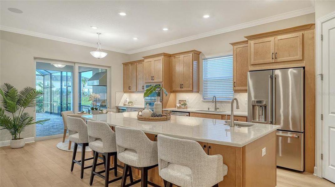 Furnished interior view inside a new home in Esplanade at Azario Lakewood Ranch, Lakewood Ranch (Image 59).