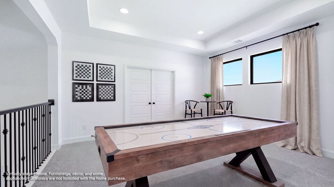 Furnished interior view inside a new home in Ramble, Celina (Image 11).