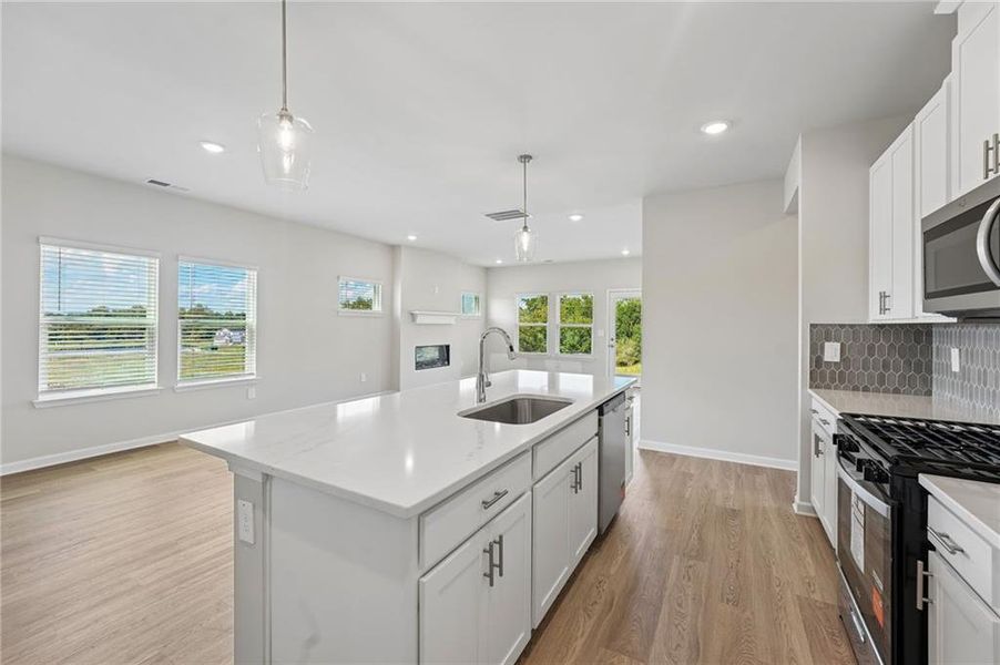 Furnished interior view inside a new home in Hemingway - Reserve Series, Cumming (Image 6).