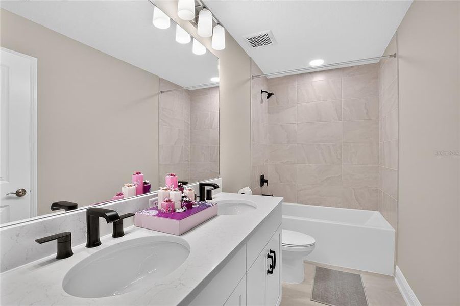 Furnished interior view inside a new home in , Wesley Chapel (Image 52).