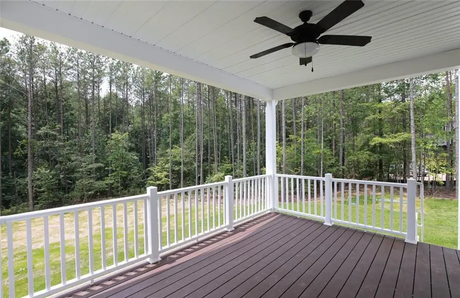 Exterior details and patio area of a home in , Pendergrass (Image 3).