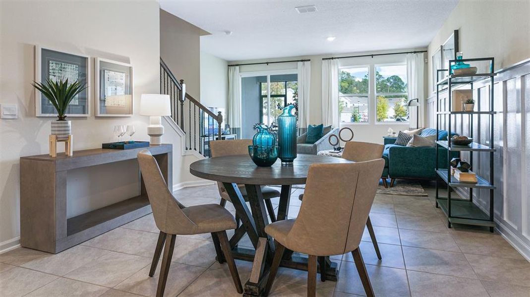 Furnished interior view inside a new home in Bridgewater, St. Augustine (Image 4).