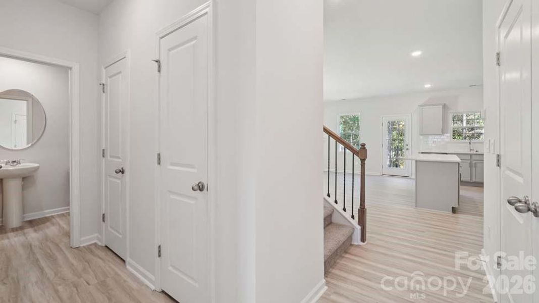 Furnished interior view inside a new home in Cline Village, Conover (Image 9). Furnished interior view inside a new home in Cline Village, Conover (Image 9).