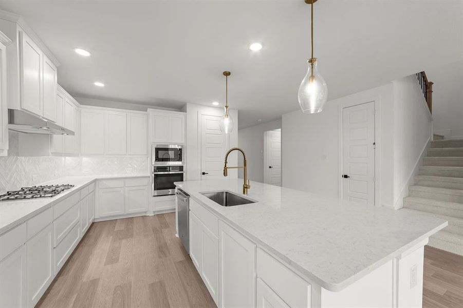 Furnished interior view inside a new home in Treeline, Justin (Image 5).