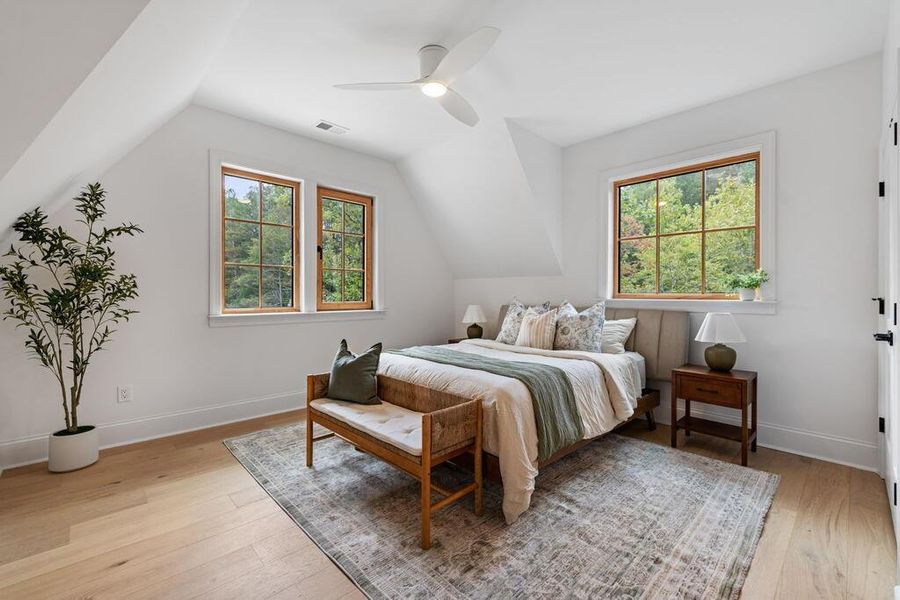Furnished interior view inside a new home in , Ellijay (Image 81).