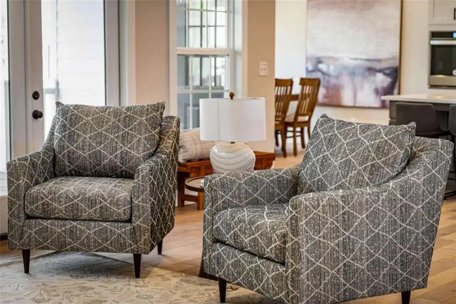 Furnished interior view inside a new home in , Morganton (Image 10).