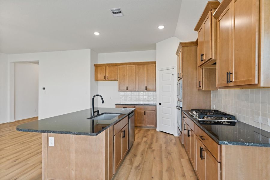 Furnished interior view inside a new home in Oakwood Estates, Waller (Image 8).